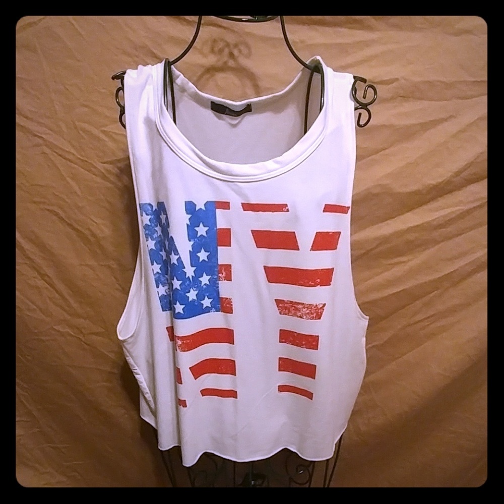 Patriotic muscle shirt